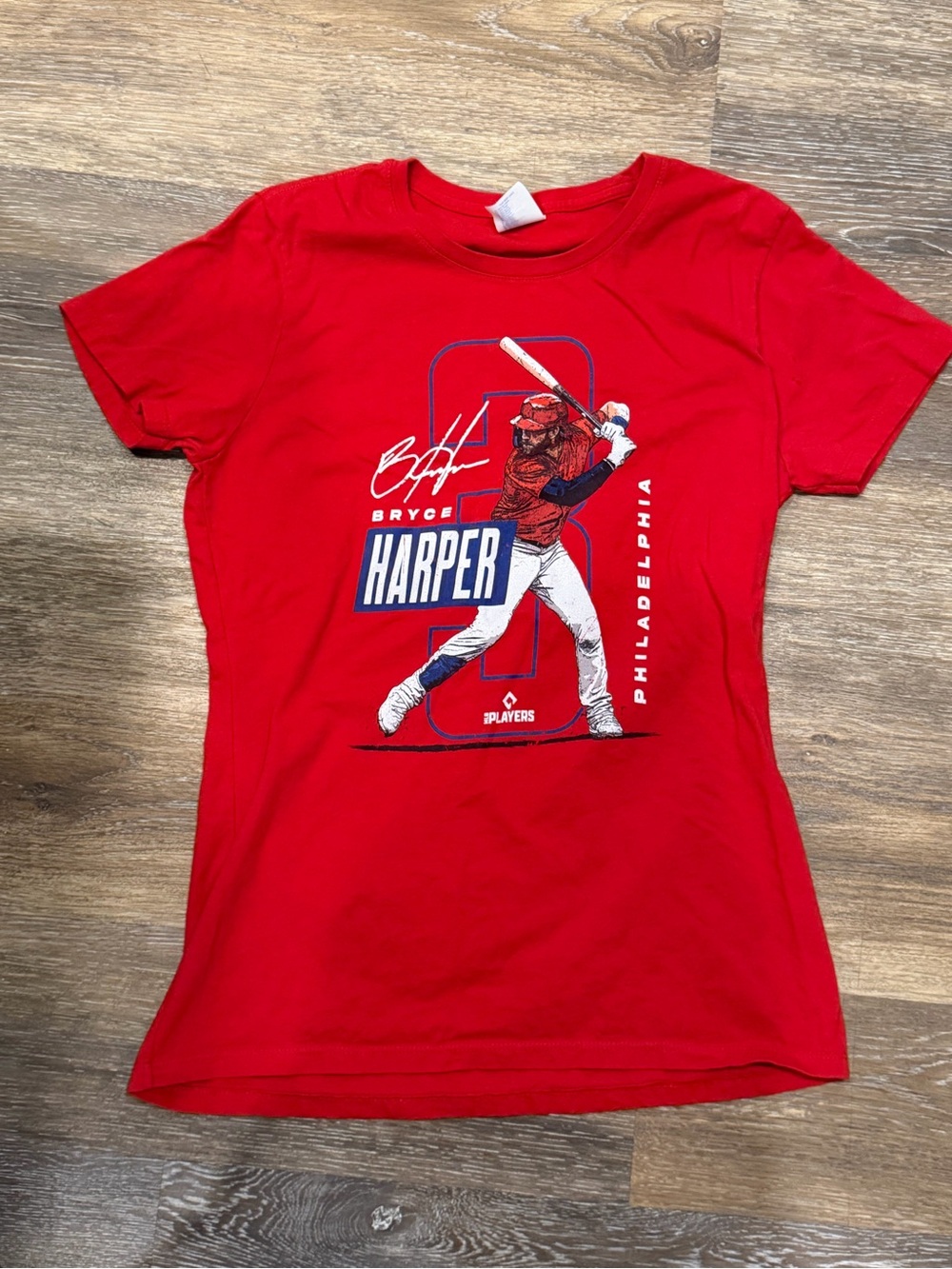Bryce Harper Red women’s Graphic Tee - Philadelphia